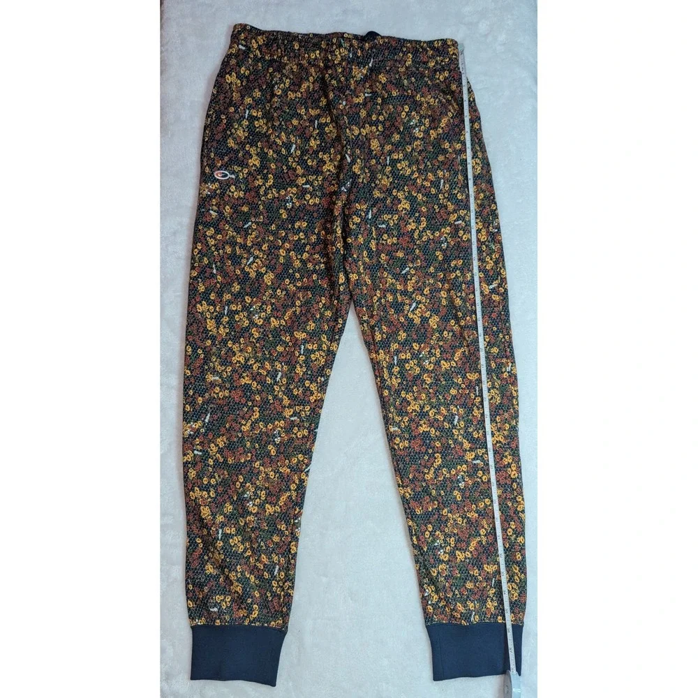 Nike Mens Floral Snakeskin‎ Print Fleece Joggers Midnight Navy FQ6149-410 Medium